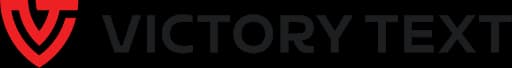 Victory Text logo